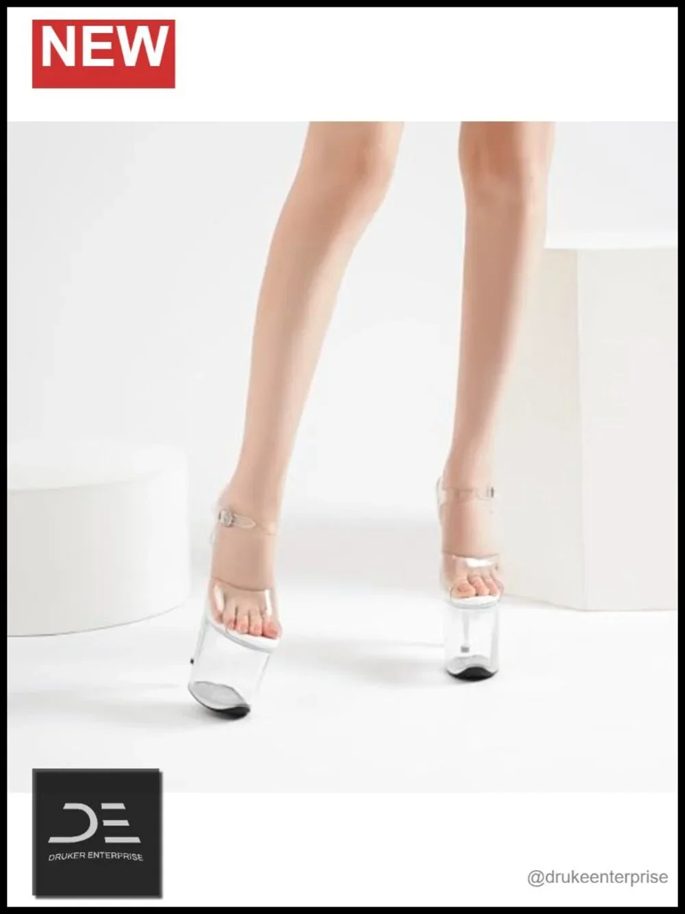 8 Inch Platform Sandals Stiletto Heel Women's Exotic Dance Shoe